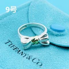 美品】 TIFFANY&Co. リボン コンビ リング 9号 k18 92 - メルカリ
