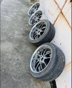 ゆうとさん専用 ワーク　18インチ 引き取りのみになります よろしくお願いします WORK ワーク VS SD 中古ホイール 4本 8/9J 18インチ PCD114.3 5