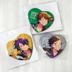 あんさんぶるスターズ あんスタ スタステ 缶バッジ 鉄虎 翠 忍