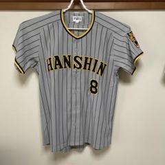 阪神タイガース ビジター用ユニフォーム 佐藤輝 ８ サイズL