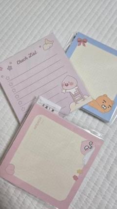 APeach & Ryan メモ用紙セット 3種類