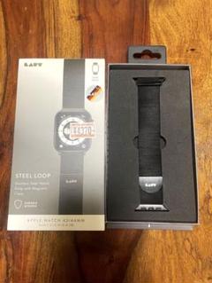 Apple Watch 42/44MM BAND LAUT BLACK]