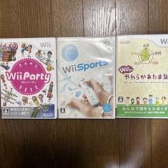 Wii ソフト３個セット