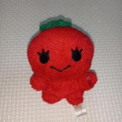 サンエックス　みかんぼうや　平成レトロ　いちご　ぬいぐるみ　キーチェーン　赤色