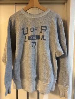 Mrシャンク　70s USA製　単色タグ　リバースウィーブ　Ｌ 超美品 70's 単色タグ Champion リバースウィーブ USA製（70s