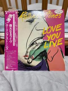 『ＬＯＶＥ ＹＯＵ ＬＩＶＥ／ＴＨＥ ＲＯＬＬＩ…』帯付・２枚組見本盤【中古ＬＰ Amazon.co.jp: Love You Live: ミュージック