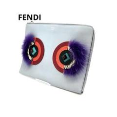 【リアルファー】fendi系！リアルファークラッチ　マルチカラー　2ways 楽天市場】フェンディ ファー（レディースバッグ｜バッグ