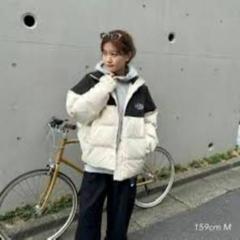kaoyorinakami カオヨリナカミ ダウンジャケット 黒とアイボリー kaoyorinakami ダウンジャケット ダウン reversible down jacket