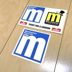 【美品】Manhattan Records ステッカー2枚のサムネイル
