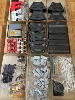 スロットカー　コース　パーツ　レトロ　おもちゃ　ミニカー