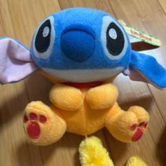 ディズニー　スティッチ　ぬいぐるみ　着ぐるみ　タグ付き　約15センチ