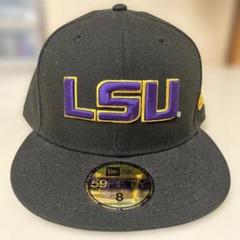 LSU 59FIFTY キャップ サイズ8 NCAA新品未使用のサムネイル