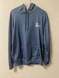 STUSSY ステューシー バックロゴ 水色 ブルー パーカー М 118556-blu.jpg?size=n
