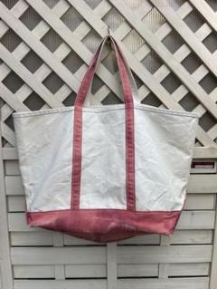 【雰囲気最高】80'LLbean トートバッグ　made in USA アメ製