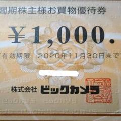 メルカリ便★匿名配送★株主優待 ビックカメラ 12,000円分