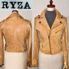RYZA ( AULA AILA ) 山羊革 レザー ジャケット ライダース 秋
