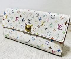 美品！ルイヴィトン　長財布　ポルトフォイユサラ　ブロン　マルチカラーのサムネイル