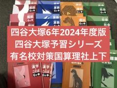 四谷大塚 ６年予習シリーズ国算理社　有名校 /実力/漢字　中古 2024年度 四谷大塚 6年予習シリーズ国算理社 有名校 /実力/漢字 中古