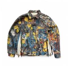 サカイDenim Jacket Sacai × Jackson Pollock sacai x Jackson Pollock Studio collaboration items men's