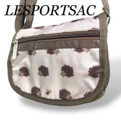 ①LESPORTSAC レスポートサック　ショルダーポシェット　ハリネズミ柄