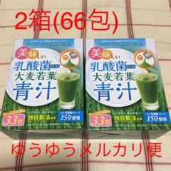 美味しい乳酸菌大麦若葉青汁 2箱(66包)