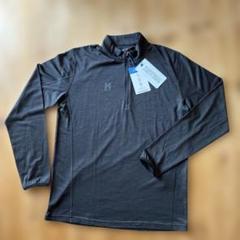 MILLET ハーフジップシャツ Lサイズ ダークグレー