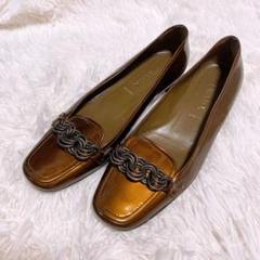 【美品】✨PRADA プラダ 革靴 ローファー エナメル 茶 厚底 36 ロゴ 楽天市場】プラダ ローファー ヒール ロゴ レザー レディース