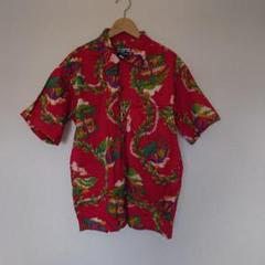 EP　pataloha アロハシャツ 2000年 M 赤　パタロハ EP様専用 pataloha アロハシャツ 2000年 M 赤 パタロハ - メルカリ