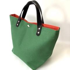ハンドメイド　トートバッグ【富士金梅帆布8号】 オシャレカラー‼️