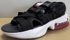 【新品】NIKE ナイキ AIR MAX SOL サンダル 黒白赤 26cm 新品】NIKE ナイキ AIR MAX SOL サンダル 黒白赤 26cm - メルカリ