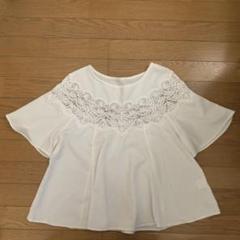 レース トップス ブラウス
