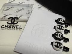 シャネル☆ノベルティヘアミニクリップセットC 人気 入手困難 新品 シャネル CHANEL 正規ノベルティ ミニヘア