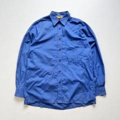 KO＆CO コットン ワークシャツ 90s フランス製 ブルー C66
