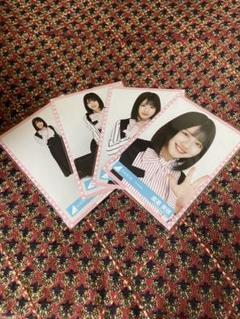 日向坂46 渡邉美穂 生写真 4thMV衣装 4種コンプ
