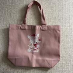 新品未使用　青木美沙子コラボ　うさぎのバッグ　ピンク