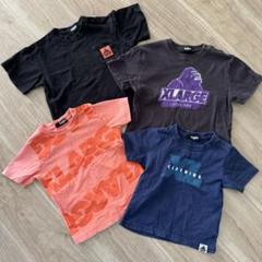 XLAGE キッズ ベビー トップス 半袖Tシャツ 4着まとめ売り 90cm