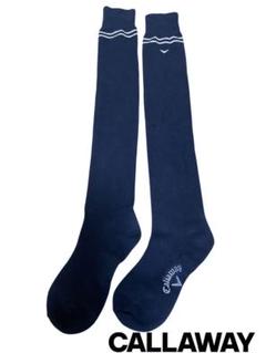 24時間以内発送‼️CALLAWAY ネイビー ハイソックス
