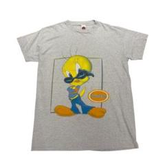 Tweety サングラス Tシャツ グレー