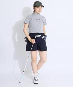 ★美品★2024年モデルand per se サークルロゴモックネックL