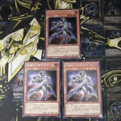 遊戯王3枚　灰滅せし都の巫女　シークレット