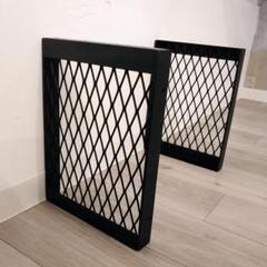 アイアン家具　シェルフ　テレビ台/ボード　壁付け　メッシュ網　男前インテリア アイアン家具 シェルフ テレビ台/ボード 壁付け メッシュ網 男前