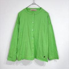 Irend Dress Code【F】長袖カーディガン 前開きボタン コットン