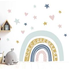 ウォールステッカー✨子供部屋 DIY 剥がして貼れるステッカー シール壁紙