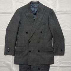 80's90'sビンテージセットアップダブルスーツ27日本製バブル期
