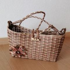 ハンドメイド クラフトバンドショルダーバック