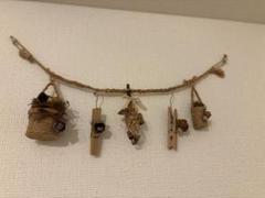 【ドライフラワー】ハンドメイド ナチュラルガーランド　北欧　ナチュラル