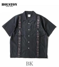 SALEHOUSTON ベトナム刺繍キューバシャツ半袖シャツ Mのサムネイル