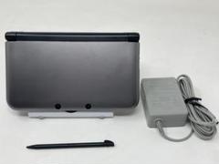 ニンテンドー 3DS LL 本体 シルバー×ブラック★アダプタ付き