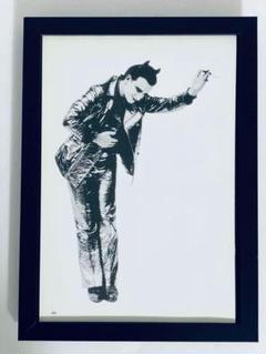 U2 Bono ボノ マクフィスト　雑誌切り抜き　B5額縁付き　ポスター風