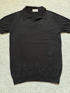 JOHN SMEDLEY ジョンスメドレー コットン スキッパーポロシャツ S